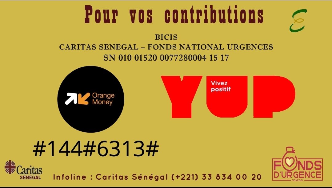 Campagne de mobilisation du Fonds d'Urgence Sénégal